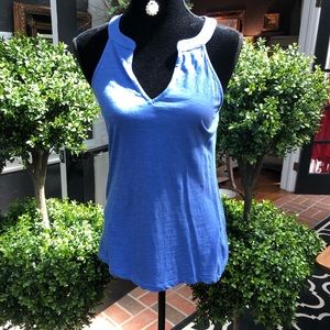 Lily Pulitzer blue cotton tank sleeveless
